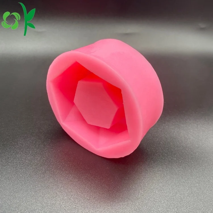 OKSILICONE Silicone Concrete Clay Pots Mold Planter Silicone Mould Table Crafts Making Flower Pot Molds for Home Decoration