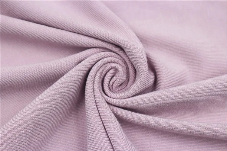 
Factory wholesale soft viscose spandex rib knitted cloth fabric 