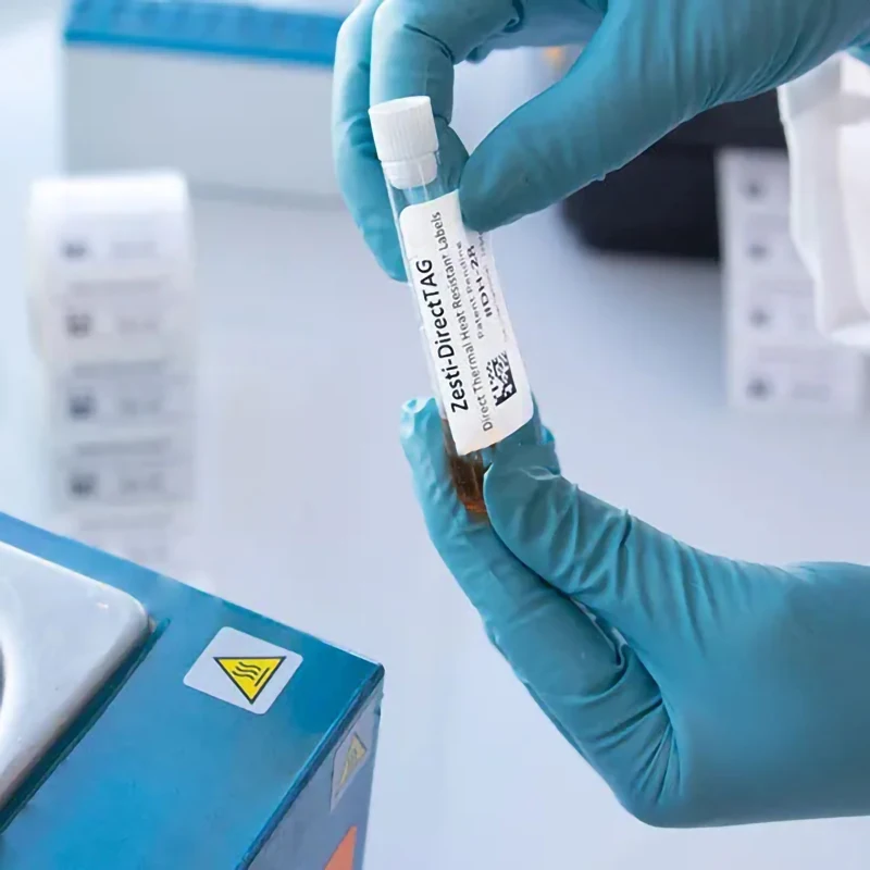 Custom Low Temperature Roll Etiquette Autocollant Medical Freezer Cryogenic Label Blood Test Tube Sticker Labels For Frozen