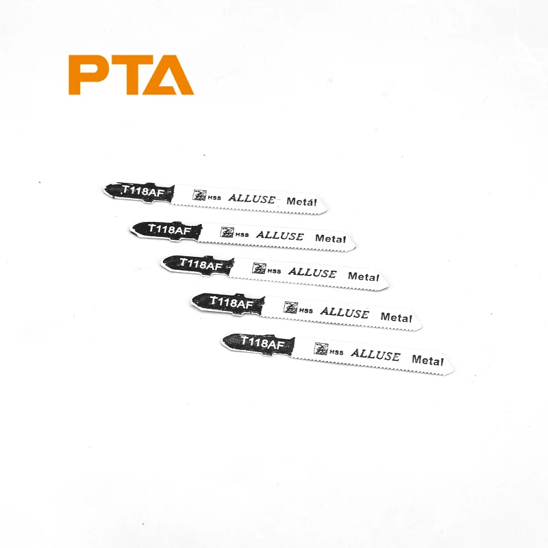 T118AF Jigsaw Blade BIM T-Shank Straight Cutting for Thin Sheet Metal