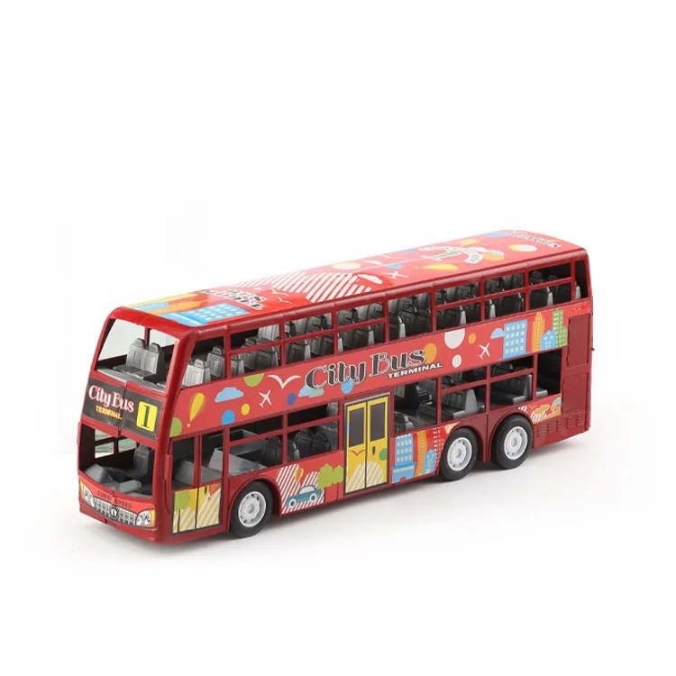 Toy Buses for Kids Double Decker Bus Toy