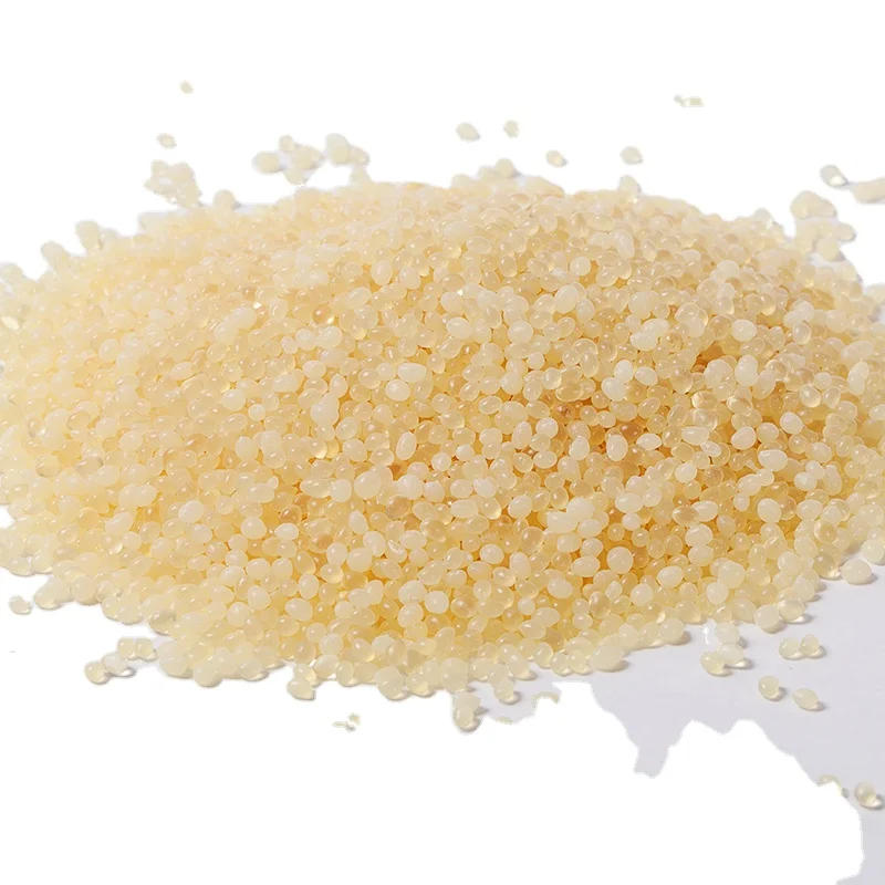 Strong EVA Hot Melt Adhesive Glue Medium Temperature Yellow Thermal plastic Glue PVC Edge Banding Machine Glue