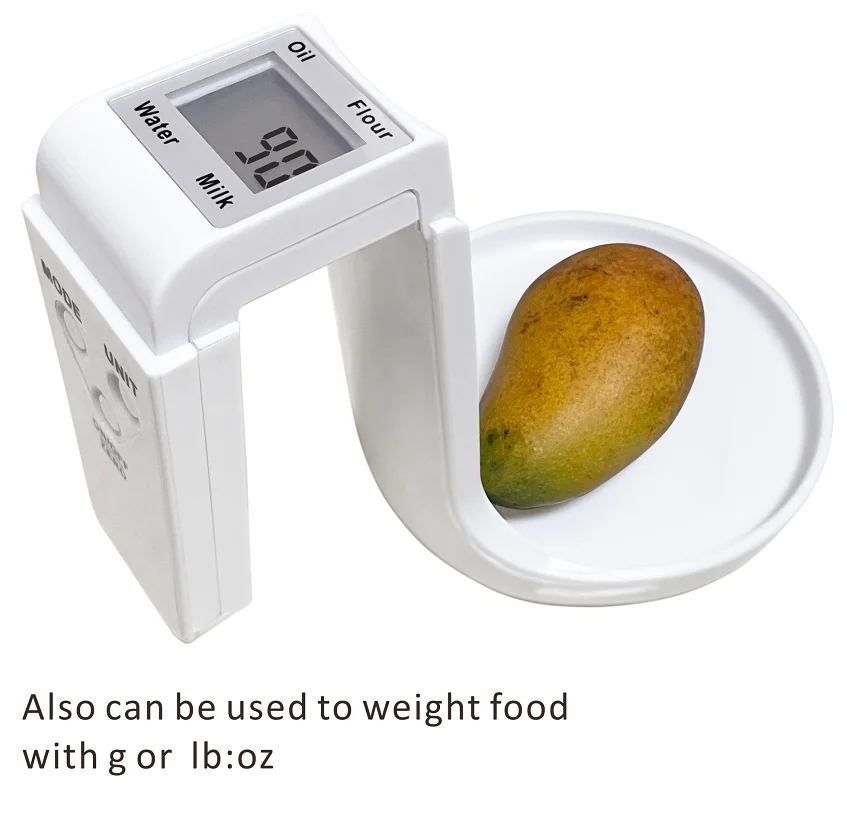 Wholesale Digital  kitchen scale with 1000 ml transparent bowl milk food and liquid weighing scale with handles