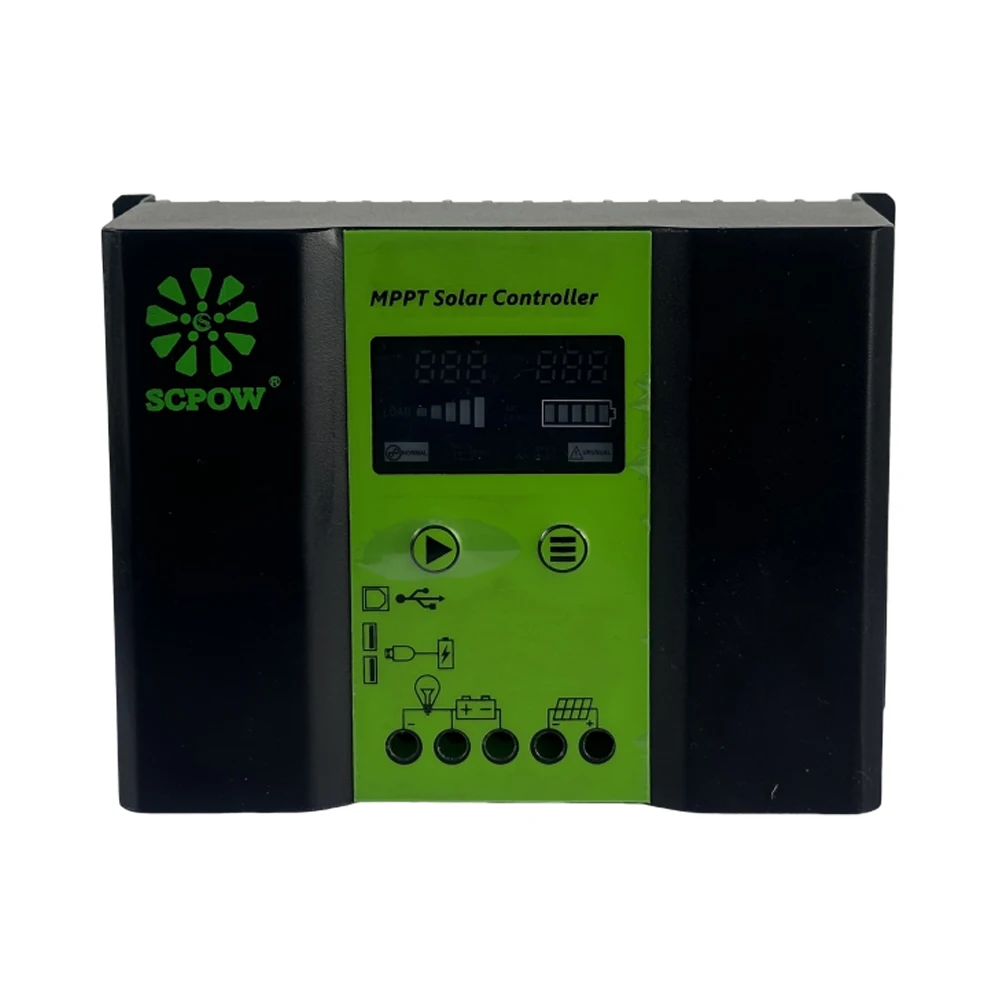 Горячий продукт SCPOW 12V 24V PV 18V-150V MPPT 20A PWM управление для солнечной системы с USB зарядкой инверторной рабочей станции