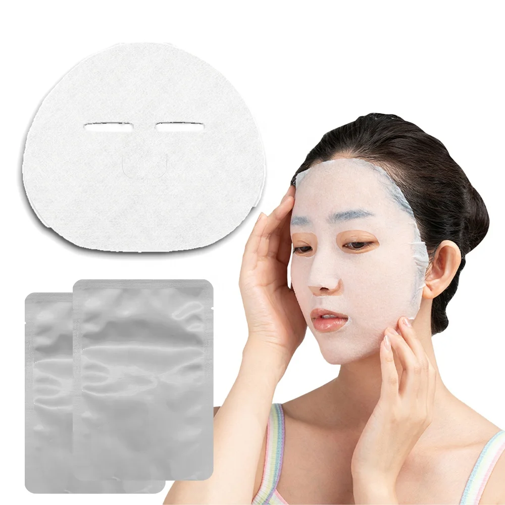 Custom Skin Moisturizer Biological Cellulose Disposable Face Sheet Whitening Bio Cellulose Facial Mask