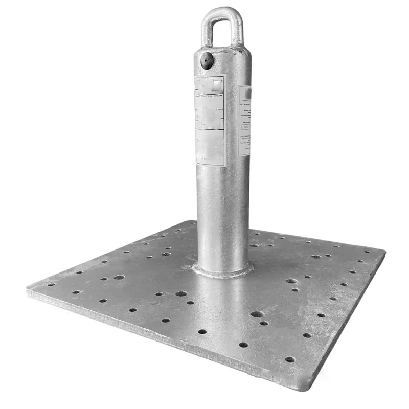 Metal Fabrication roofing anchor Galvanized Roof Anchor Post Top Loop for Fall Protection Systems