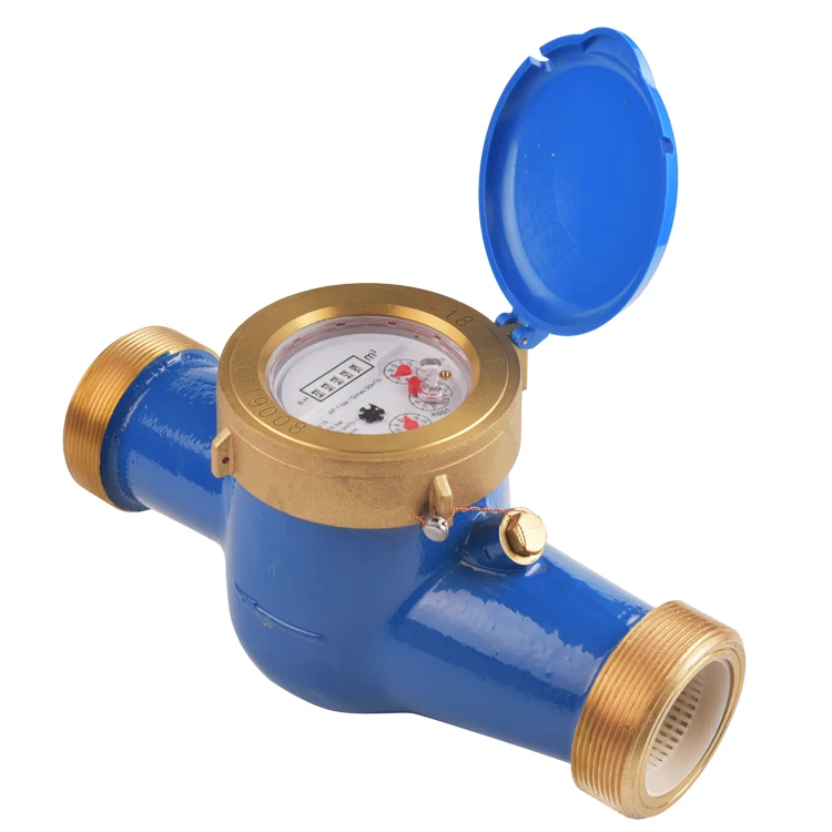 20MM Multi Jet Wet Type Iron Body Water Meter