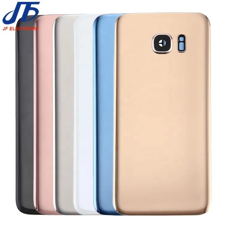 Задняя стеклянная крышка для Samsung GALAXY S7 G930 edge G935 задняя батарейного отсека с