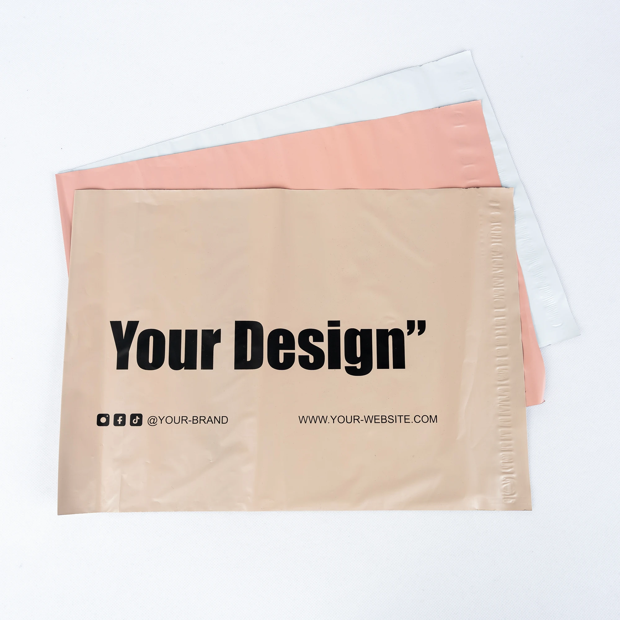 Custom Design Eco Friendly Poly Mailer Bag Custom Bubble Mailer Low Price Poly Mailers Custom Print Logo