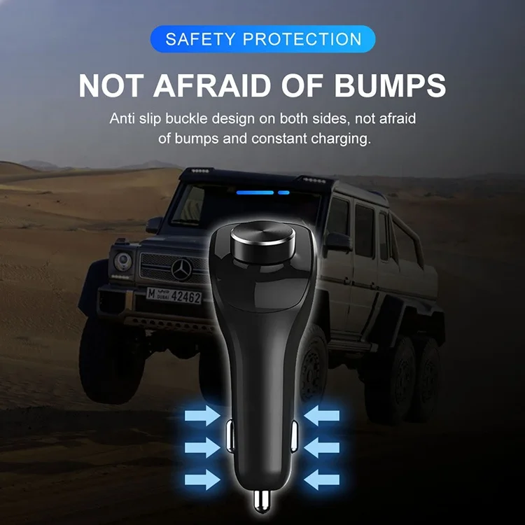 PD 27W BT Car Stereo BT Car Charger MP3 FM Transmitter Kit Hands Free call Aux output 3.5mm Audio MP3 Wireless BT Car Adapter
