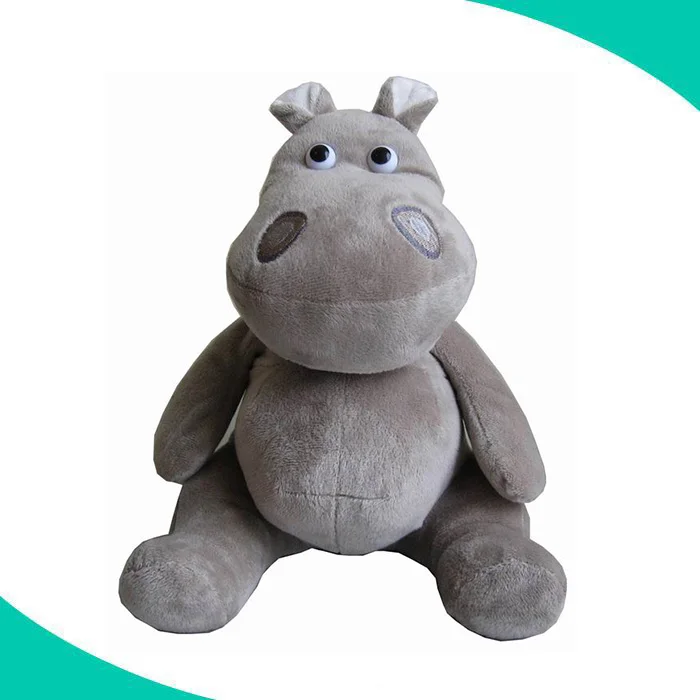 OEM design plush purple hippo toys stuffed hippo soft toy for sale