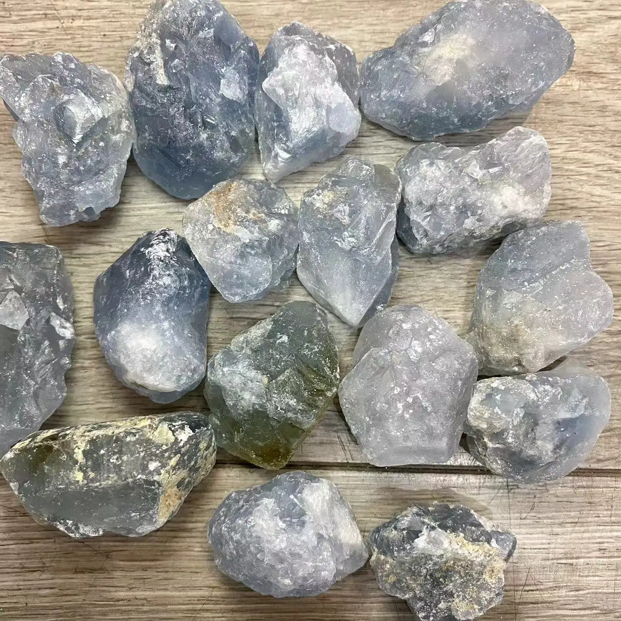 Wholesale Raw Crystal Stones Natural Original Celestine Stones Mineral Celestine Raw Rough Stones For Collection