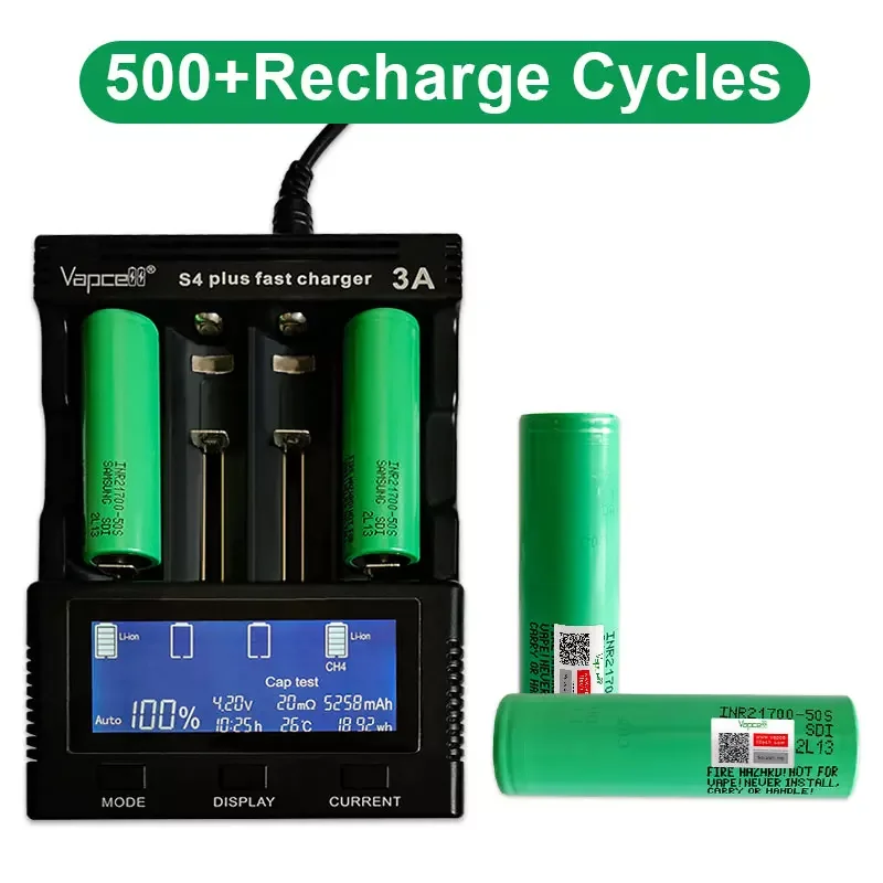 21700 50S 3 7 v 5000mah 25A аккумуляторная батарея высокой емкости литий-ионная для электроинструментов e-bike