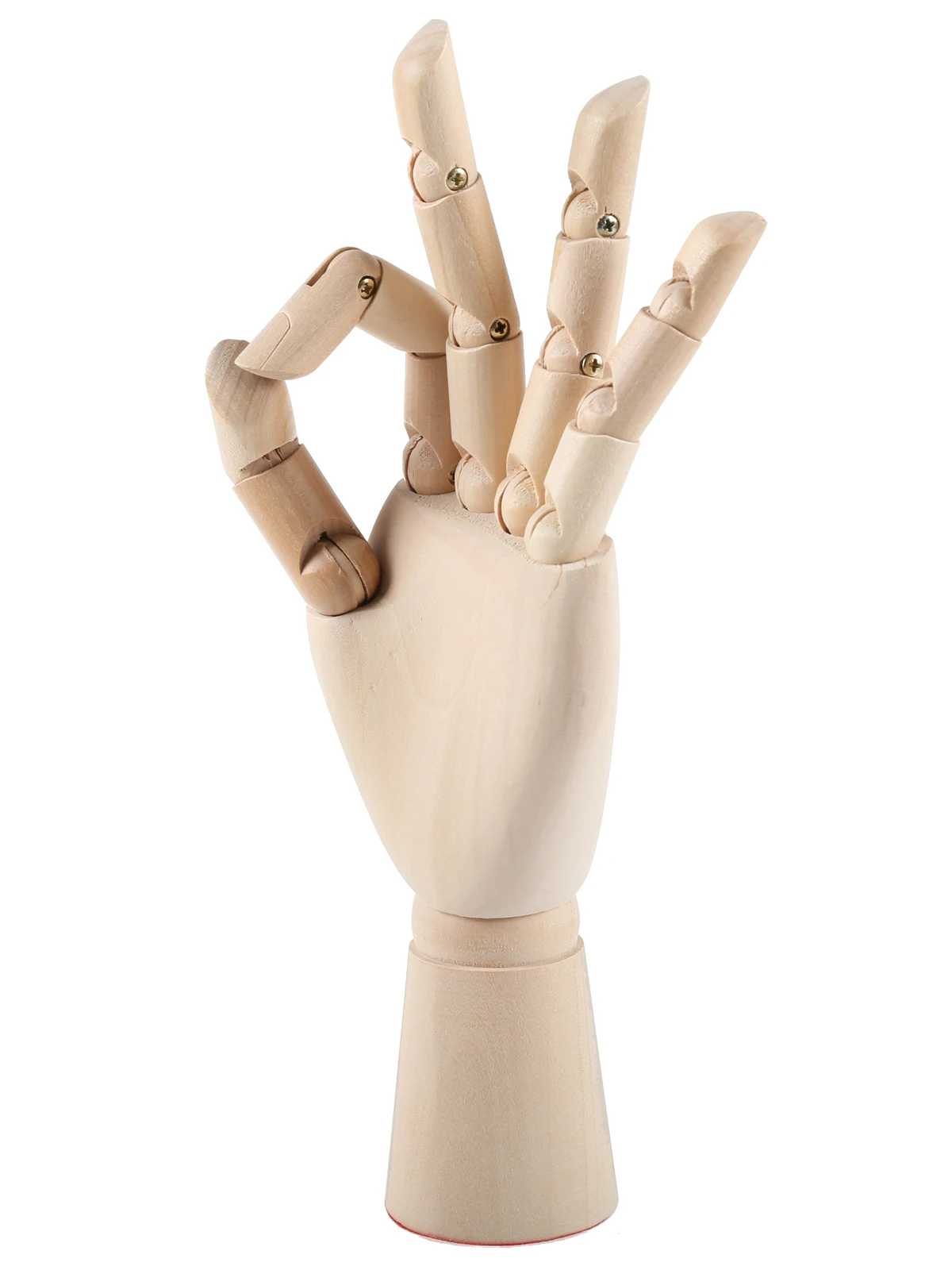 High Quality Factory Direct Supply Beech Toy Mannequins Wooden Articulated Hands Wood Handmade Model Polished HUAYI as Picture
