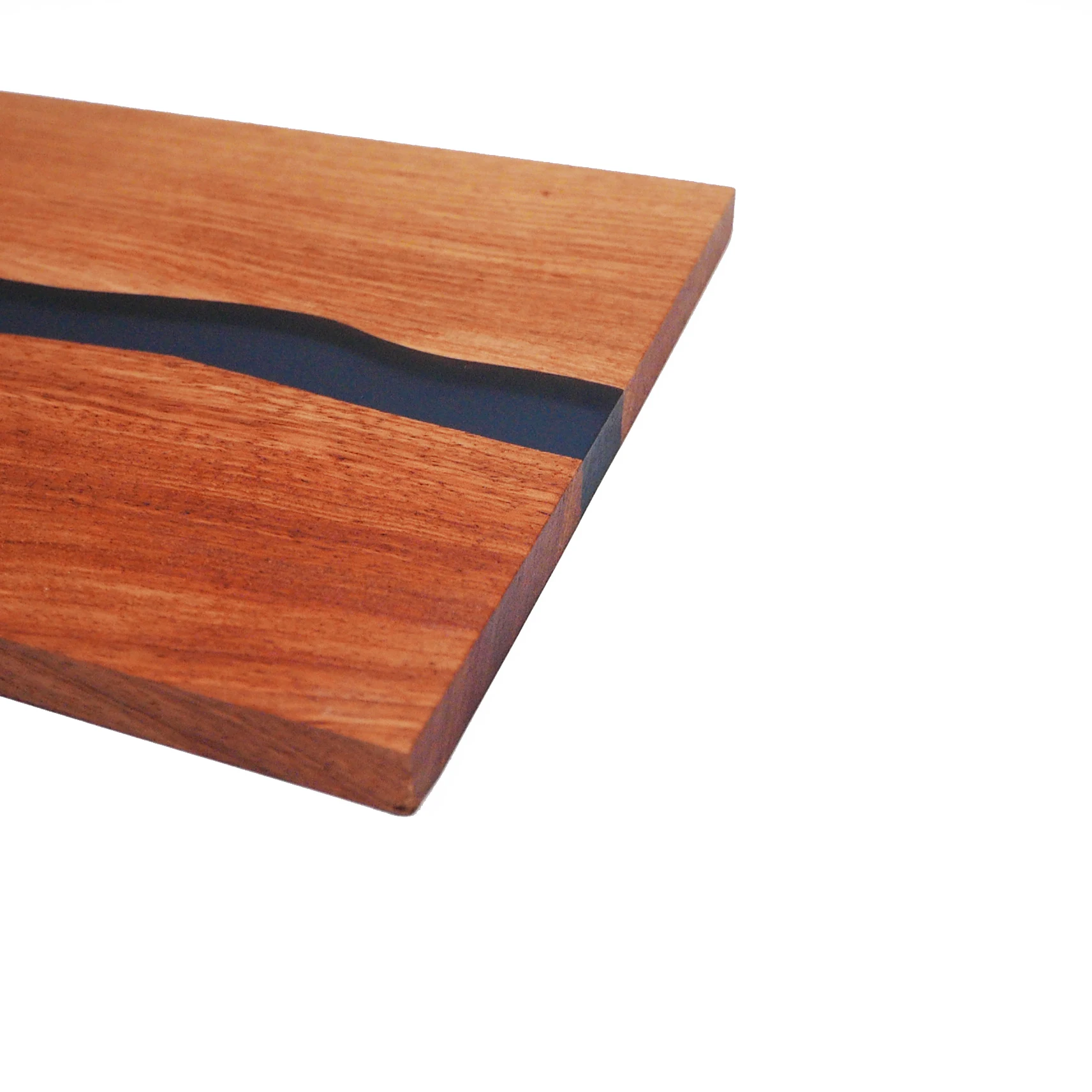 High Quality Wooden Epoxy Resin River Cutting Board Acacia Cheese Board