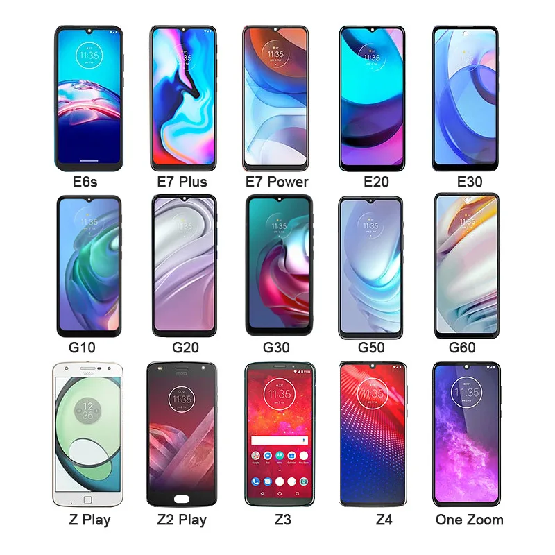 Mobile phone LCD display for MOTO G10 Z4 G32 G22 G20 G31 G6 G 5g E6 G8 G7 Plus G7 G9 Z3 Play E32 G5 XT1671 G8 Power lite E7 edge