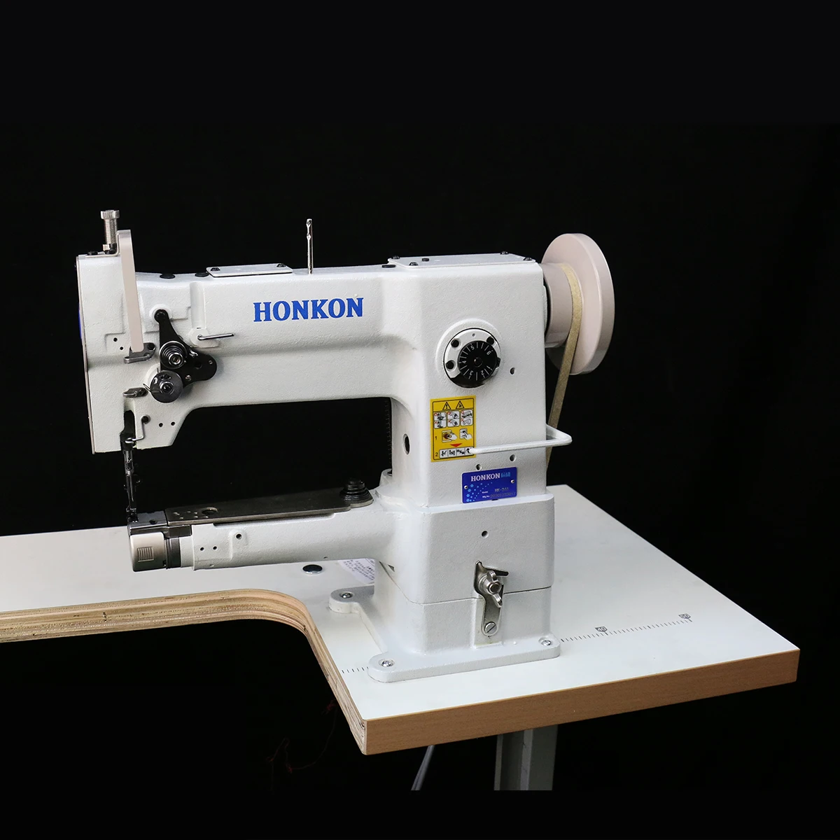 HK-246 use of cylinder platform design single needle cylinder bed with unison feed lockstitch sewing machine