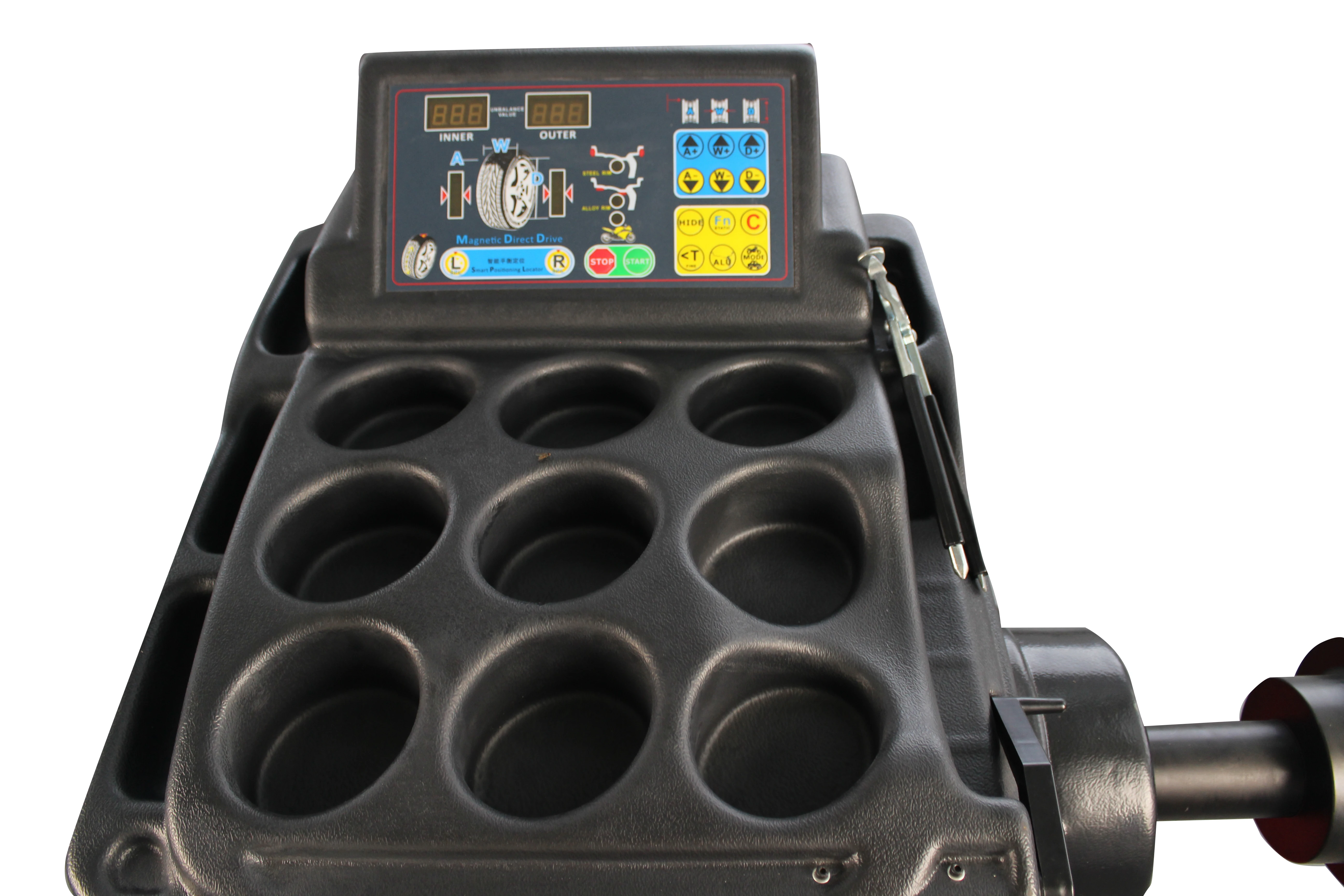 Лучшая цена оборудование для обслуживания и ремонта наша KC-9805 компьютеризированная балансировки дисковых деталей автоматический