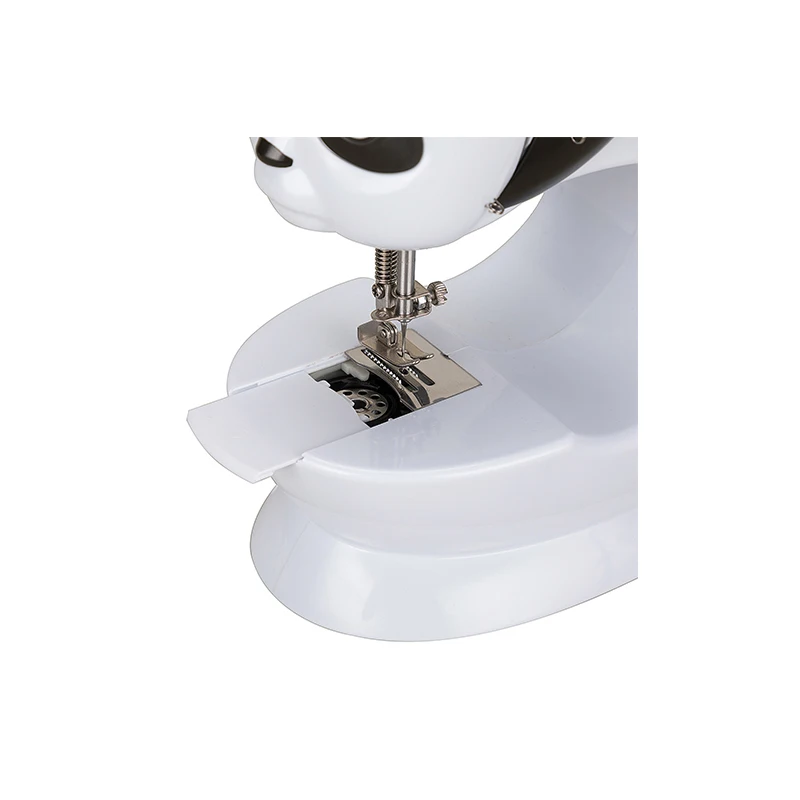 FHSM-228 Small Size Mini Double Stitch Overlock Sewing Machine with Presser Feet for Kids