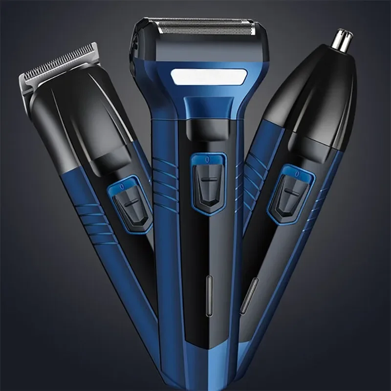 3 in 1 Shaver Nose Beard Shaver Trimmer Multi Functional Beard Shaving Machine Multi Purpose Razor For Men