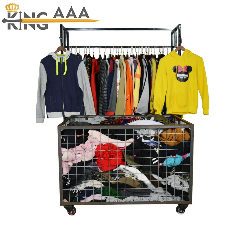 Wholesale Second hand cheapest Factory mixed Women hoodie hand clothes used clothes japan new hoodies