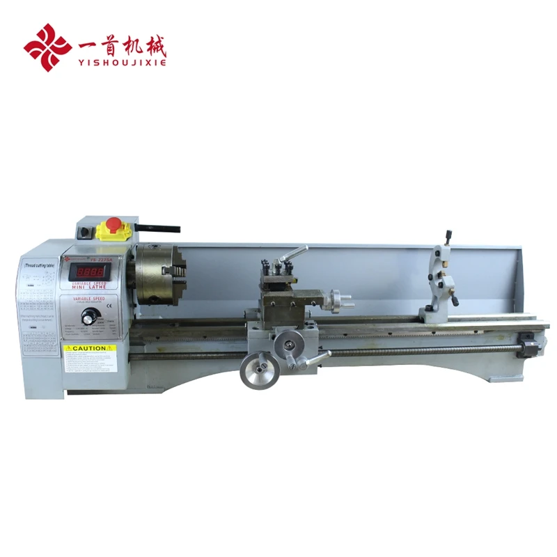 Hot Sale Best Quality Miniature Home Woodworking Machines Mini Metal CNC Lathe