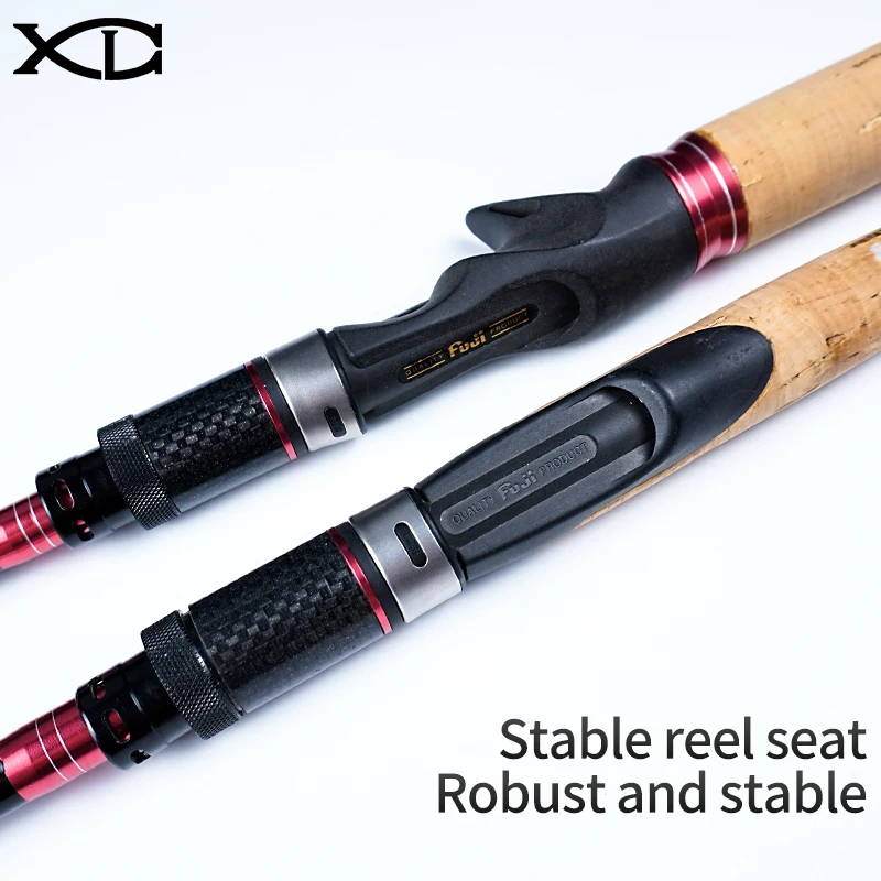 XDL 2.4m Carbon Fiber Spinning Casting Rod Inshore Offshore Fishing Rods Saltwater Slow Pitch Jigging Rod