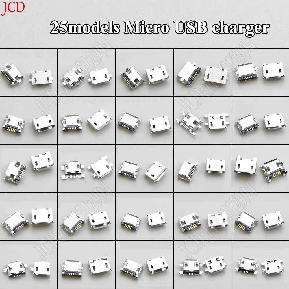 25 моделей Micro usb разъем очень распространенный зарядный порт для Samsung/Moto/SONY/HTC/ZTE/Huawei/Xiaomi/Lenovo/... mobile Планшетный GPS