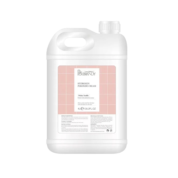 Factory Price Wholesale Hair Oxidant For Lightening Hair Color Gallon Size 4L