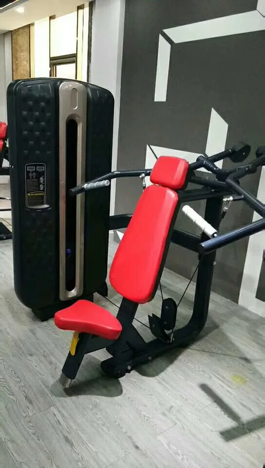 Competitive Price Commercial Fitness Equipment Shoulder Press  Machine  Sitting Chest Press trainer for gym equipment