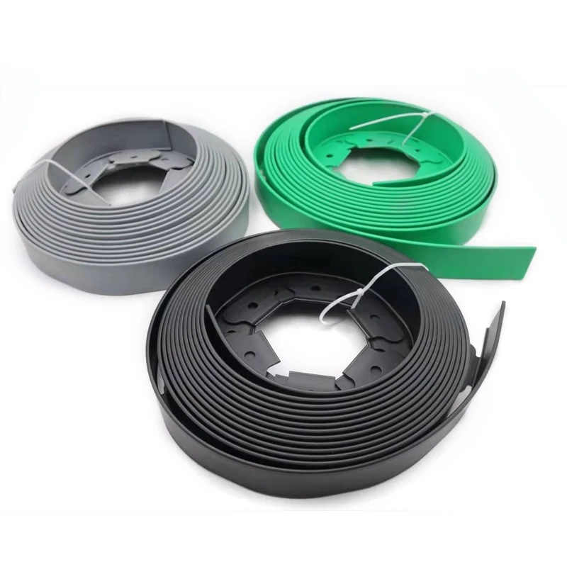 Plastic Landscape  Flexible Lawn Edging Height 50mm Width 50mm 10m/coil