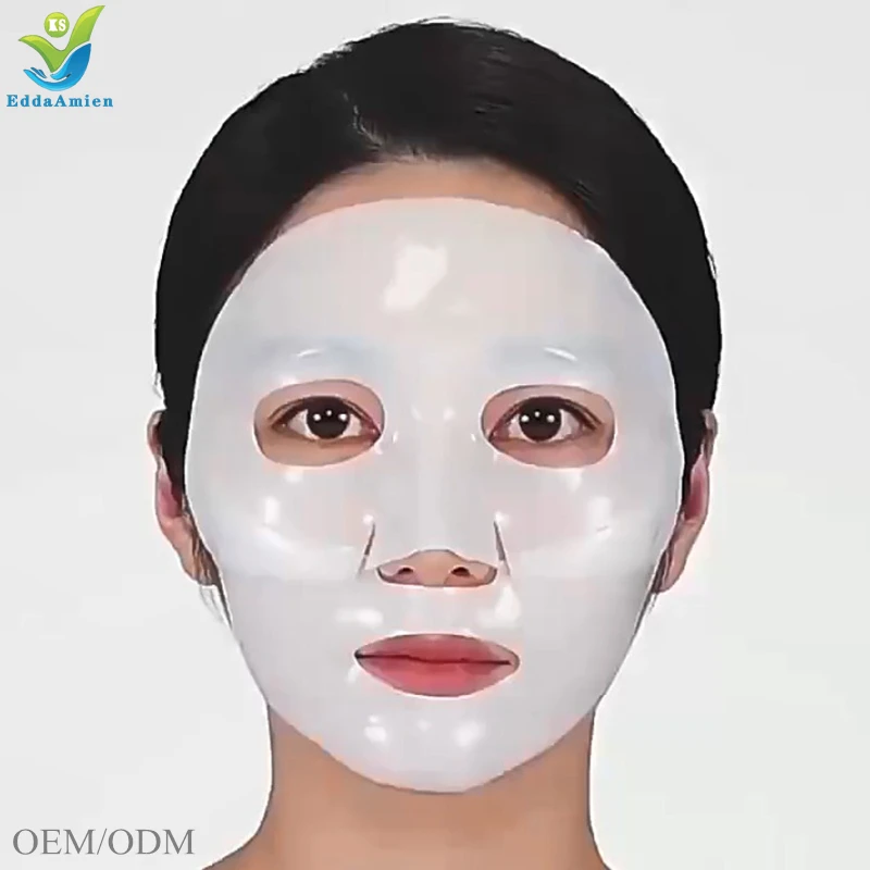 Factory Price Water Soluble Collagen Film Mask  Skin Care Nourishing Firming Anti Wrinkles Facial Sheet Mask for Aging Skin