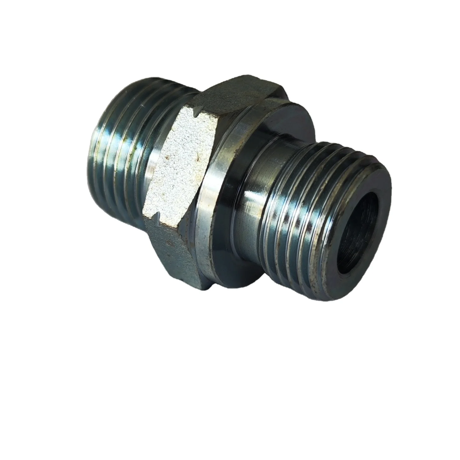 British Hydraulic Adaptor DIN Bit Type Tube Pipe Fitting Adapter Bsp Thread Stud End with O-Ring Sealing-1CG