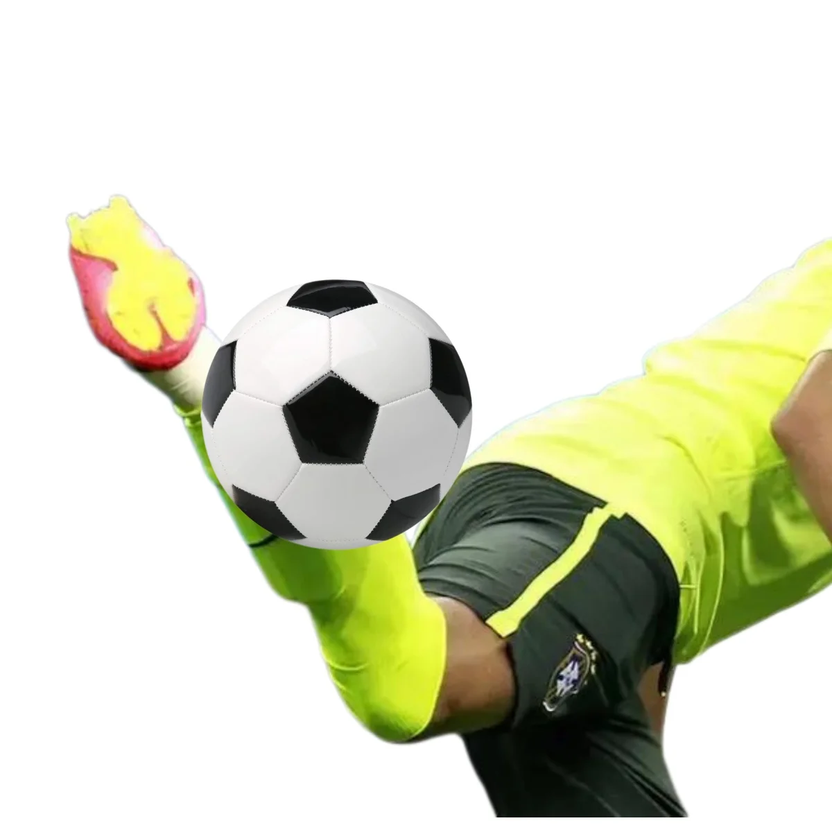 Factory Flash Sale Wholesale Customized Logo Teenagers And Children Classic Training Soccer PU Inner Liner Match Football