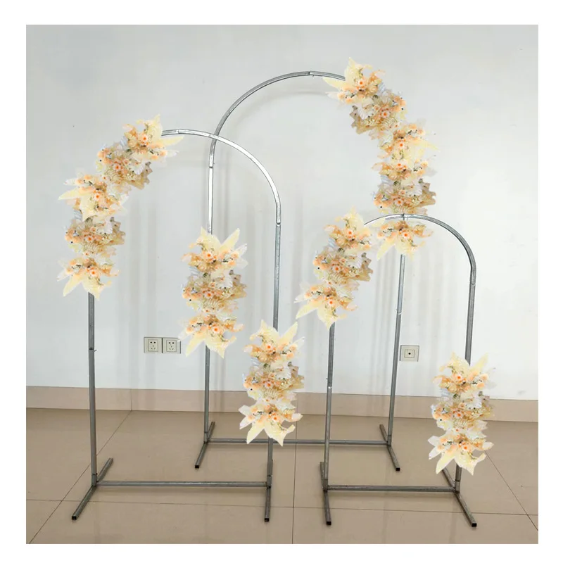 Hot Sale Wedding Celebration Arch Props Balloon Flower Background Bracket Garland for Wedding Photography Decoration