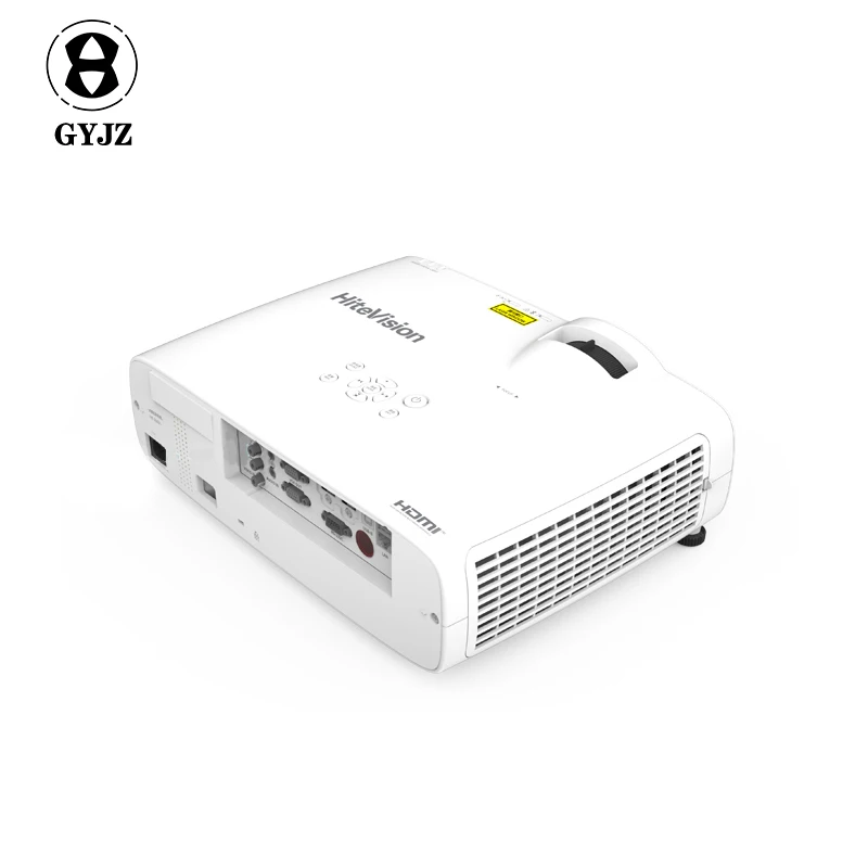 Лазерный проектор Gyjz 4k с объективом в реальном 5000 коротким фокусным расстоянием для домашнего кинотеатра высокой четкости