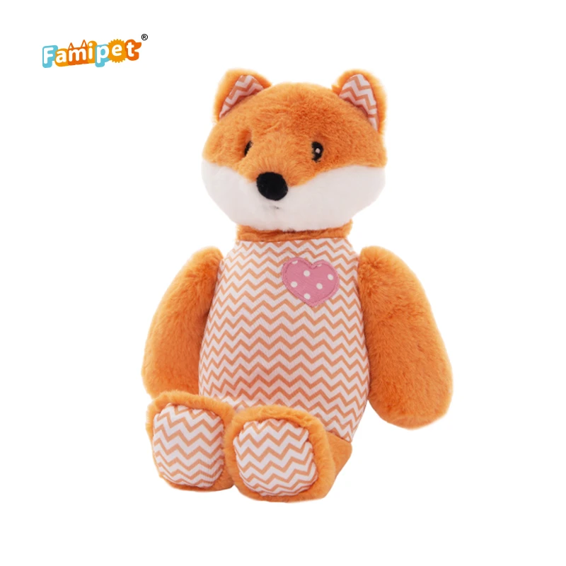 Famipet Manufacturer Wholesale Custom Design Kawaii Soft Kids Plush Toy Stuffed Animal Toy with Removable Clothes