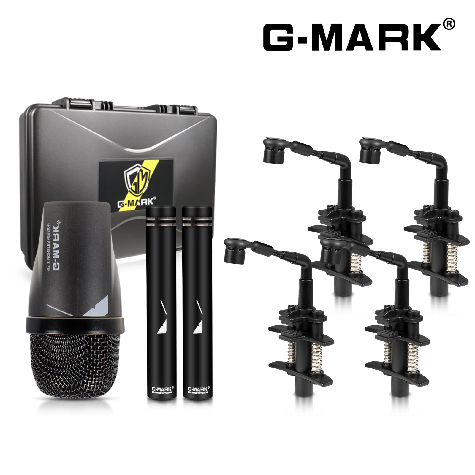 G-MARK GDM7 Китай Оптовая Продажа инструментный микрофон комплект профессиональный барабанный с