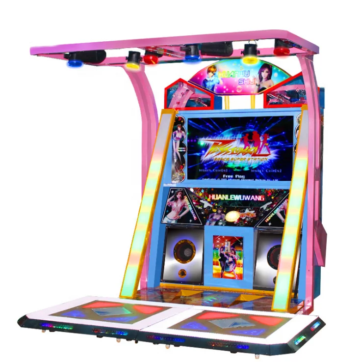 Guangzhou Factory Price Coin operated dance machine dance century arcade game machine