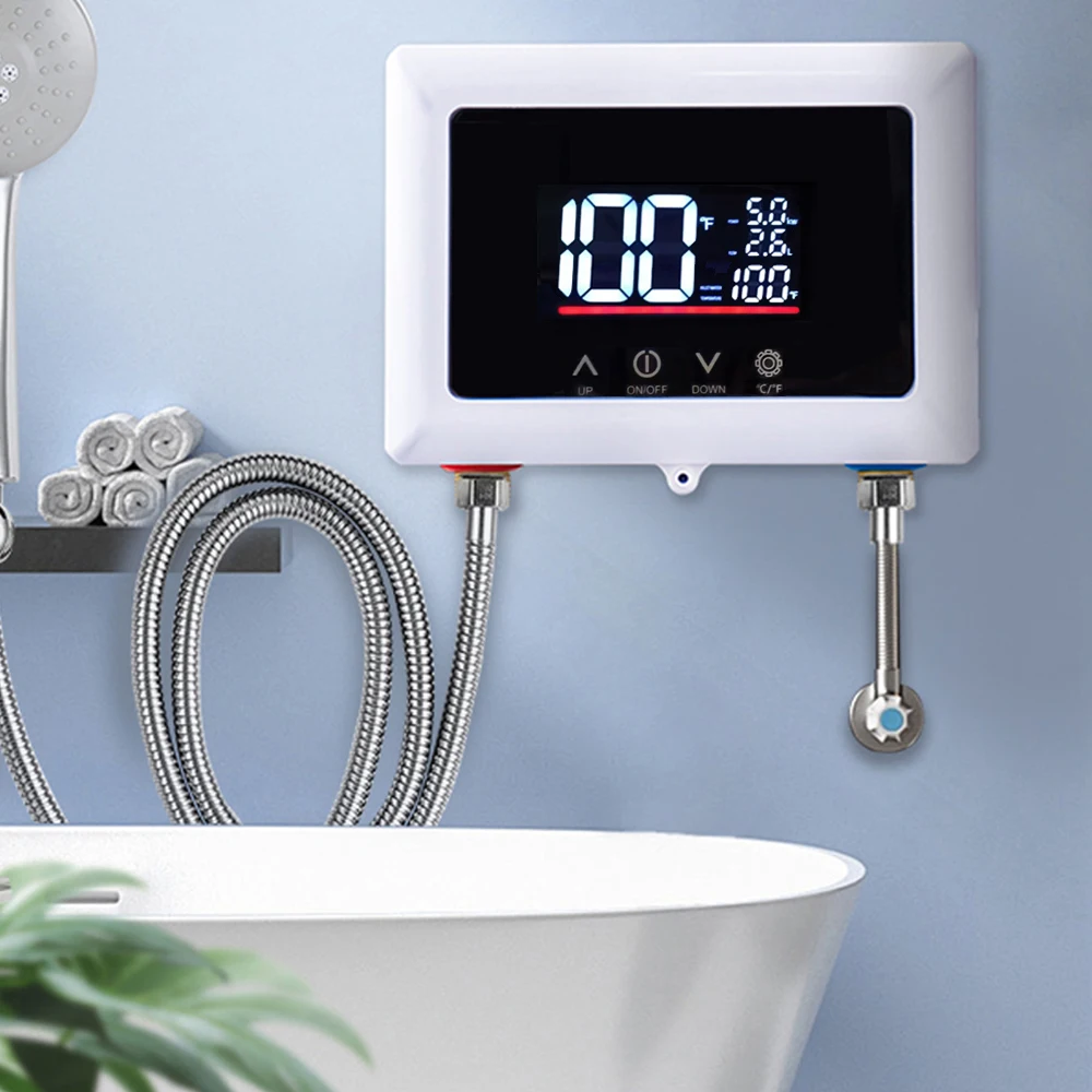 Water Heater Instant Electric Instant Electric Water Heater for Bathroom or Kitchen