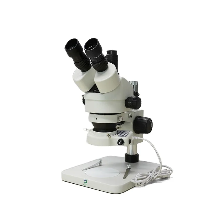New trinocular zoom stereo microscope 0.7-4.5x SGO-45T1