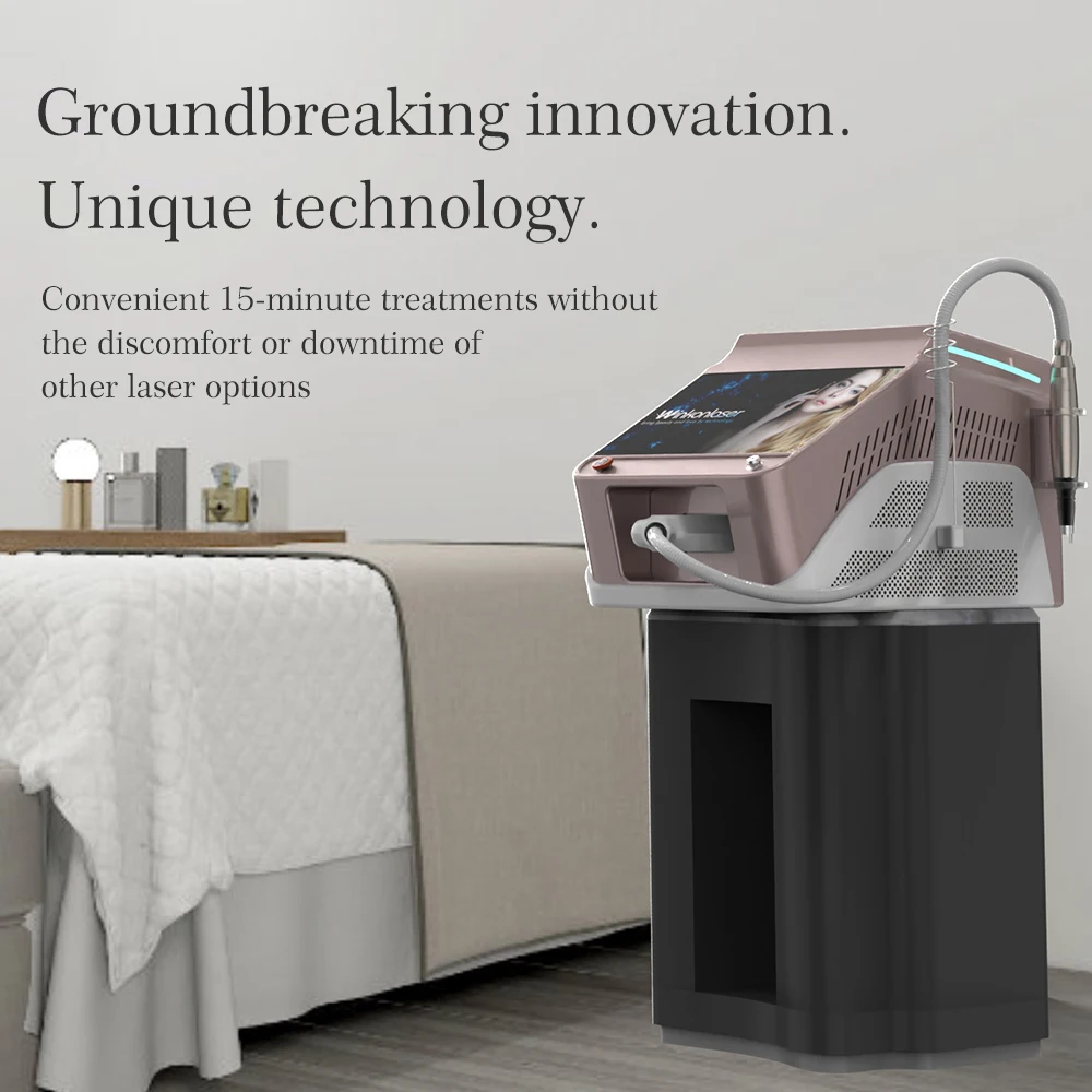 Pico Laser Q  Switch 532 755 1320 1064Nm Nd Yag Picosecond Laser Machine For Stretch Mark Skin Whitening