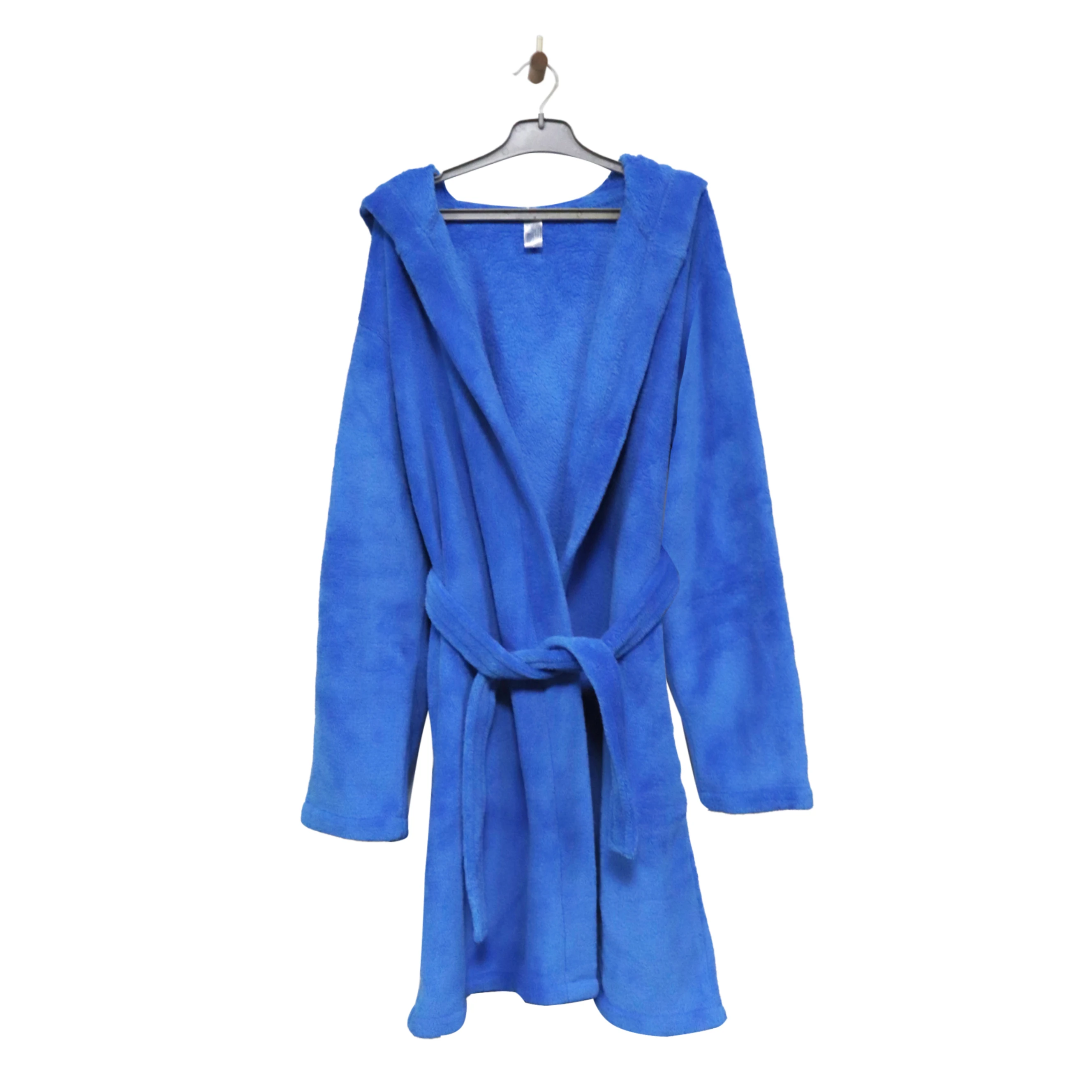 Boys Plush Soft Fleece Printed Hooded Bathrobes Sleepwear warmly