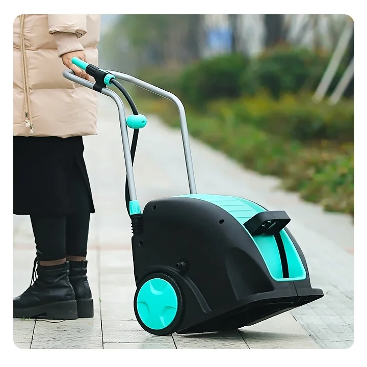 20M Enclosed Plastic Air Hose Reel Cart Garden Watering Tool Set with Connector Pipe Gun