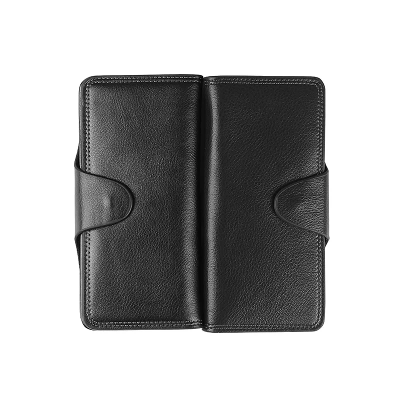 High quality Electronic Fire Wallet (Long) Black Magician Close Up Stage Magic Tricks Illusions Gimmick Props Mentalism Funny