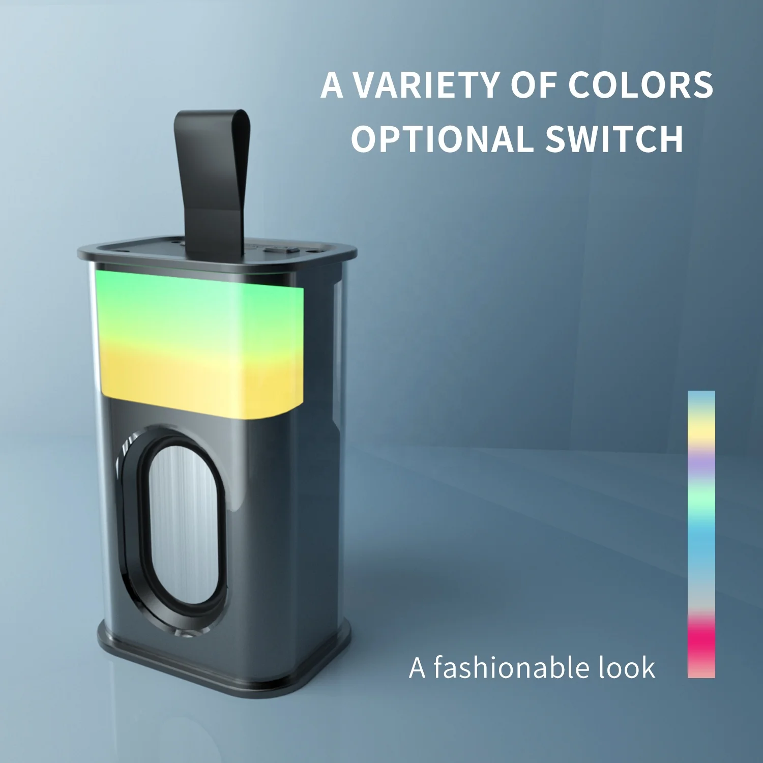 Led Light Professional DJ Wireless Smart Portable Outdoor Gaming Mini Bluetooth Speaker Subwoofers New Hot selling products 2023