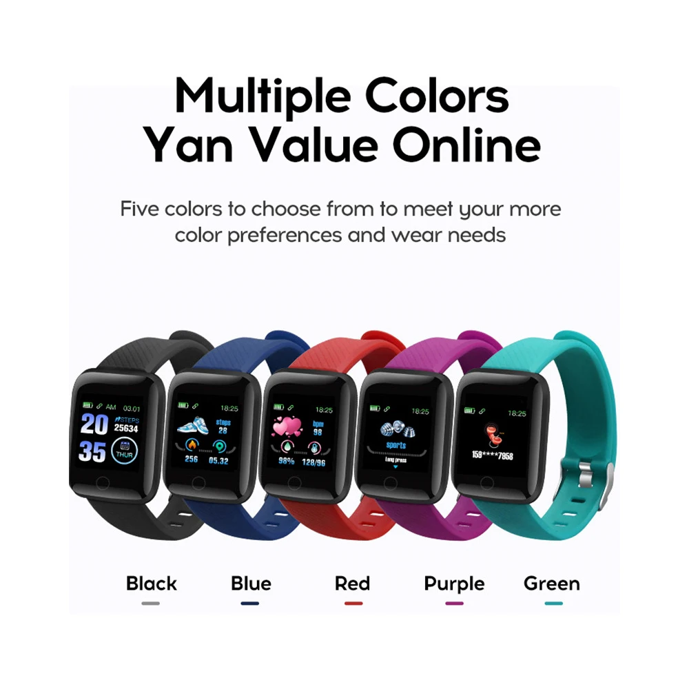 Waterproof swimming breathing period smart watch band health calorie step sport activity fitness