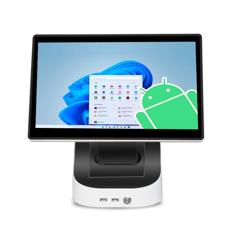 best pos and ecommerce integration touch screen 15 inch EPOS machine sistema pos cassiere