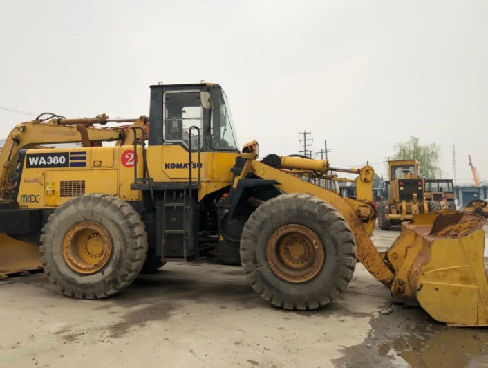 japan used komatsu wheel loader wa380-3 cheap price for sale