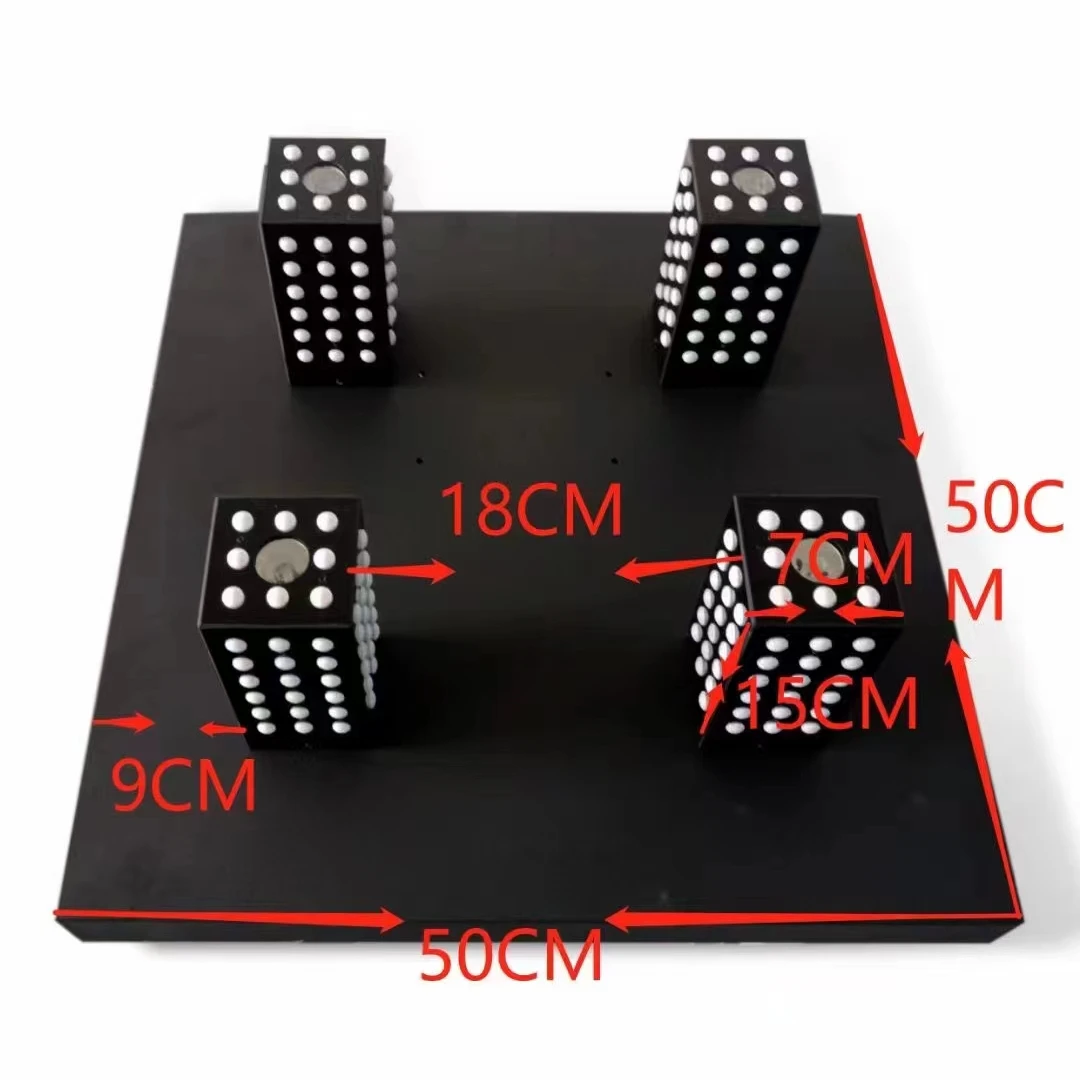 RIGEBA new 3D 4 sets Corn Pixel Ceiling  curtain matrix light for night club for party wedding